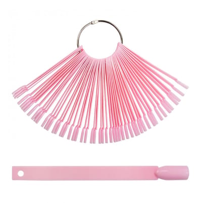 Nailcarrousel Fan PINK (50pcs/ring)