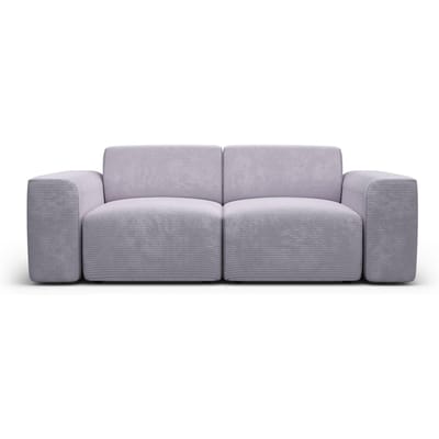 2-zitsbank Nina ribstof | NADUVI Collection