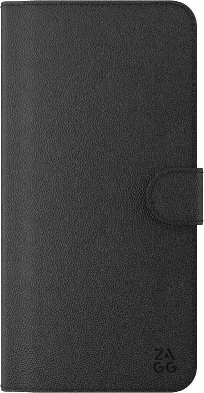 ZAGG Folio - Hoesje Geschikt voor Samsung Galaxy S25 FE - Portemonnee Book Case met Pasjeshouder Zwart