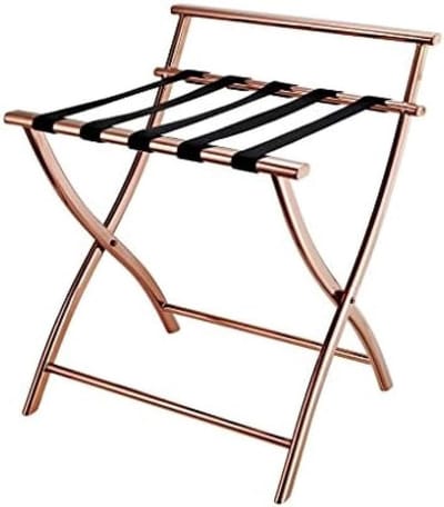 Bagagerek - Kofferhouder - Koffers Opbergen - Inklapbaar Ontwerp - 52 x 52 x 65 cm - Zilver