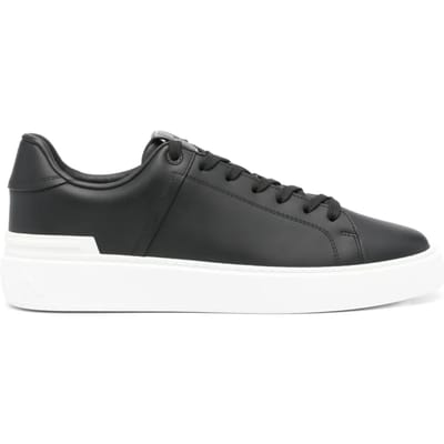 B Court Logo Low Top Sneakers