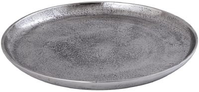 PTMD - Schaal Afta - Zilver - 39x39x3cm