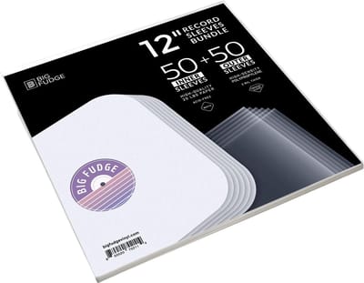 Vinyl Platenhoezen - LP Beschermers - Verzameling Opslag - Alles-in-één Set - 100 Stuks - Transparant
