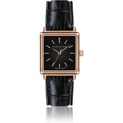 Lederen horloge voor vrouwen Isabella Ford Patricia