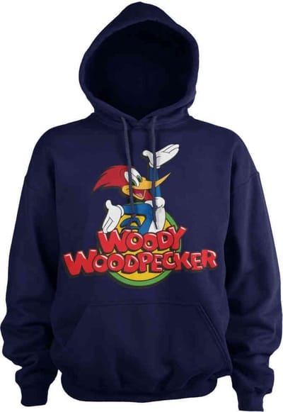 Woody Woodpecker Hoodie/trui -S- Classic Logo Blauw