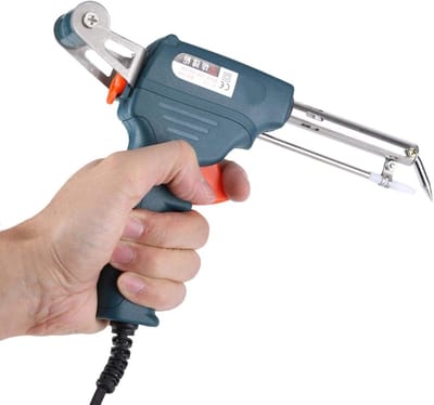Draagbare soldeerbout met automatische temperatuurregeling, 220V 60W, ideaal voor precisiewerk en hobbyprojecten