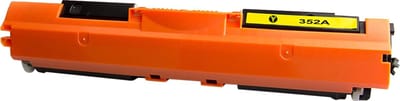Toner Cartridge Geel Geschikt voor HP 130A / (CF350A, CF351A, CF352A en CF353A) | Geschikt voor HP Color Laserjet Pro MFP M176N, M177FW & M170 Series