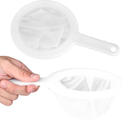 Set van 2 Fijne Zeefjes voor Keuken, Ideaal voor Sap, Melk, Thee, Koffie en Yoghurt, Ultra-fijne Filter voor Voedsel en Dranken