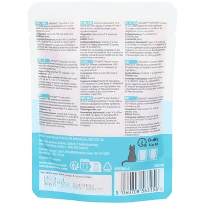 Applaws Tonijnfilet voor volwassen katten - Natuurlijk supplement in bouillon 70 Voeding