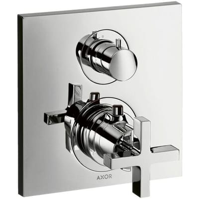 AXOR Citterio thermostatic mixer UP, cross handle, diverter valve