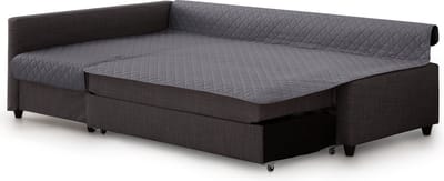 Belmarti Frilena slaapbankbeschermer 180 cm - grijs - links