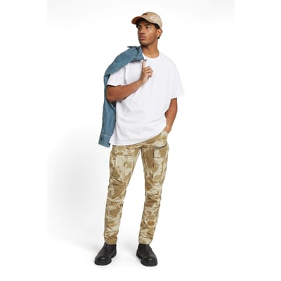 G-Star Rovic Zip 3d Regular Tapered Brick Glitch Beach Camo Taglia: W31L32 | Pantaloni cargo Outlet | Uomo