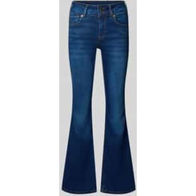 Flared jeans van katoenmix, model 'VENUS'