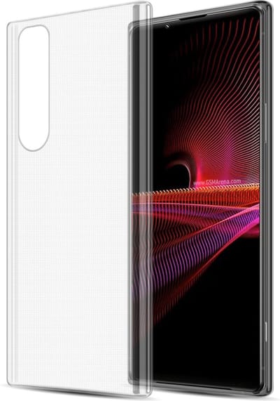 Cadorabo Hoesje geschikt voor Sony Xperia 1 III in VOLLEDIG TRANSPARANT - Beschermhoes gemaakt van flexibel TPU Silicone Case Cover
