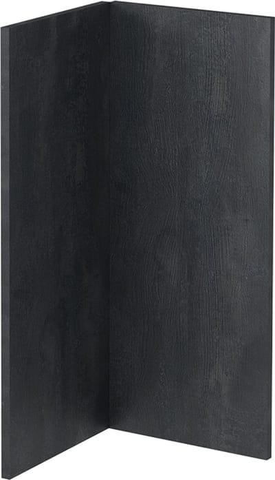 Vicco R-Line Keukenfront – 59.2 x 71.3 cm meubelfront voor de hoekonderkast Zwart beton