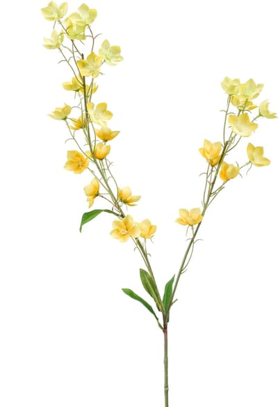 Emerald - Kunstbloem Boterbloem 85cm geel - Kunstplant voor binnen
