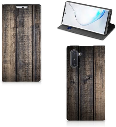 Samsung Galaxy Note 10 Book Wallet Case Steigerhout