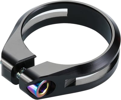 Fietszadelklem - Zadelpenklem - Fietsen Onderhoud - CNC Gefreesd - 349 mm - Zwart