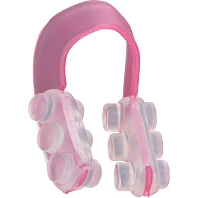 Neus Schoonheidsklem Siliconen Neusbrug Omhoog Liften Vormer Rechttrekker Clips Corrector pink