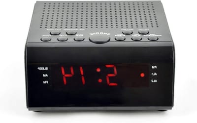 Digitale Wekker Radio - Nachtkastklok Tafelklok - Ontspannen Ontwaken - Dubbele Alarm Instellingen - 153 x 124 x 63 cm