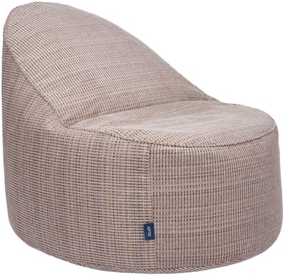 Corduroy Zitzak voor Volwassenen - Comfortabele Gaming Zitzak voor in de Woonkamer - Ergonomische en Grote Lichtgewicht Zitzak - Duurzame XXL Zitzak met Optimale Rugondersteuning - Beige