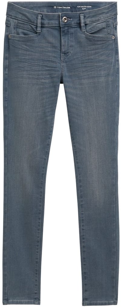Tom Tailor - TTALEXA Slanke Jeans - Maat 32/32 - mid stone blue grey denim