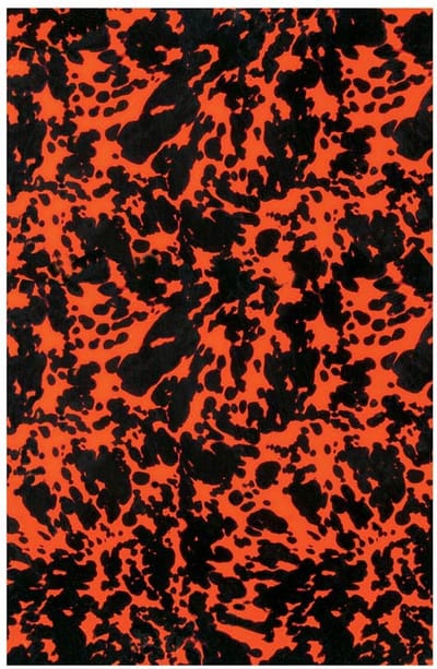 Boston PG-334-WCO pickguard material, 3 ply, 45x29cm, wildcat orange