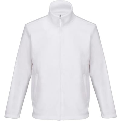 SOLS Unisex Microfleece Jas voor volwassenen (Wit)