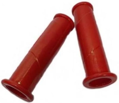 Topgear Ronde kruiwagenhandvatten - ergonomisch - rood - set van 2