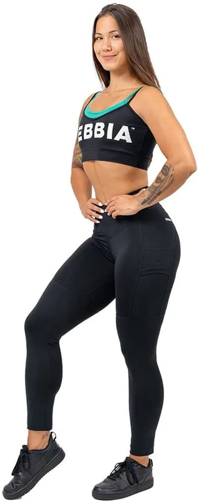 Nebbia Leg Day Goals Leggings Met Hoge Taille Zwart XS Vrouw