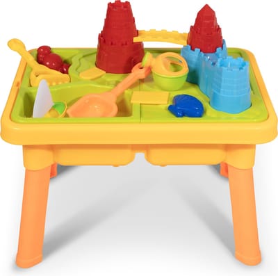 YAR Watertafel - Zandtafel - Speeltafel - Water speelgoed - Buitenspeelgoed - 30 delig - inclusief accessoires - Stimuleert hand-oog-coördinatie - Eenvoudig te monteren - Urenlang speelplezier gegarandeerd