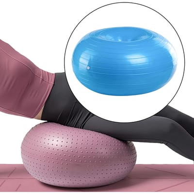 Fitnessbal Steun Ritmische Kracht Yogabal Pilates Donut Balans voor Training Thuis 1 stuks 1pcs