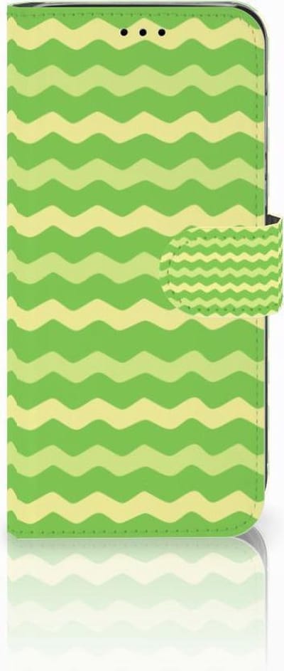 Huawei P20 Lite Telefoon Hoesje Waves Green