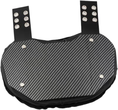 Rugbeschermer Kinderen - Sport Bescherming - Voetbal Rugby - Ademende Stof - 32 x 20 cm - Zwart