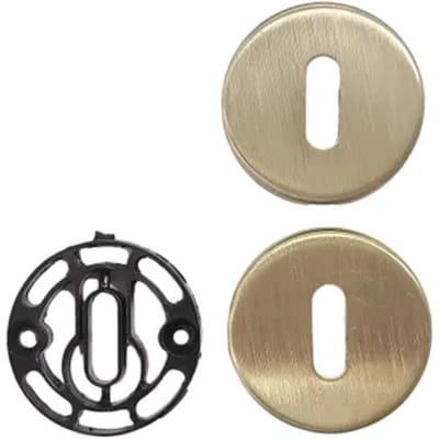 Avenue Sleutelgatrozet Nederland - Metaal - Rond - 30mm - Mat Nikkel