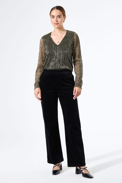 GARCIA K50114 Dames Slim Fit Broek Zwart