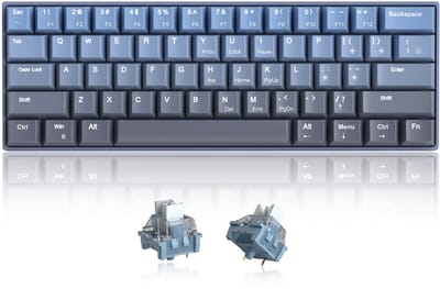 MageGee Star61 - Mechanisch Toetsenbord - Gaming Toetsenbord - Keyboard - Bedraad - RGB