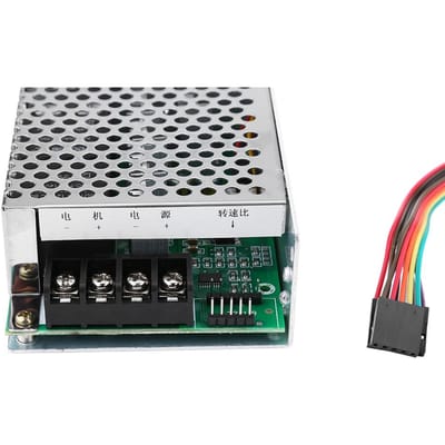 Contrôleur de vitesse pour moteur CC à balais PWM DC10V 55V Interrupteur réversible CW CCW Avec affichage numérique
