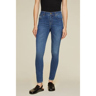 Lois Celia Marconi Legends Dark Stone Size: W24L34 | Skinny Outlet | Dames | Blauw