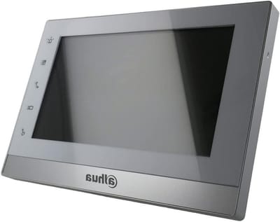 Binnenmonitor - IP Scherm - Veiligheid Bewaken - Touchscreen Bediening - 7 inch - Grijs