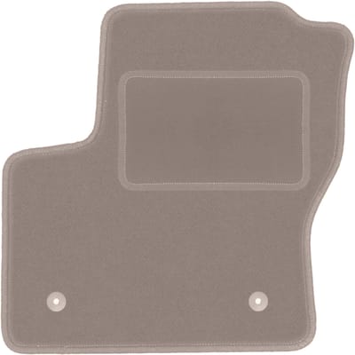 Beige bestuurdersmat voor: Ford C-MAX MK2 minivan (2015-2019)