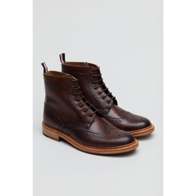 Ben Sherman Arthur Leer Herenlaarzen Mokka