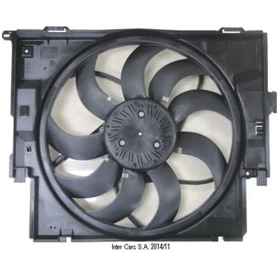 Koelventilatorwiel, motorkoeling NRF 47656