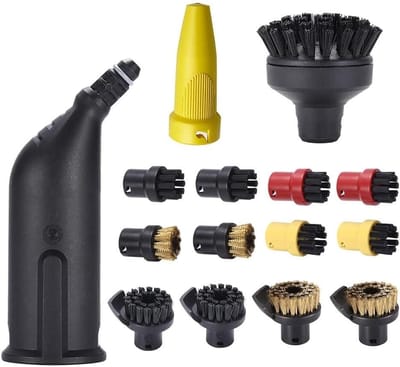 Stoomreiniger Borstels - Reinigingsaccessoires Verlengstukken - Diep Reinigen - Specifiek voor SC-serie - 15-delige set - Niet gespecificeerd