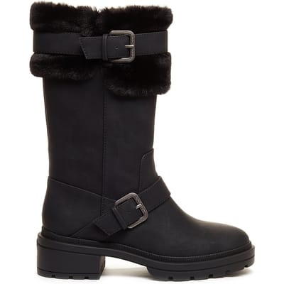 Rocket Dog Dames/dames Igloo lange laarzen (Zwart)