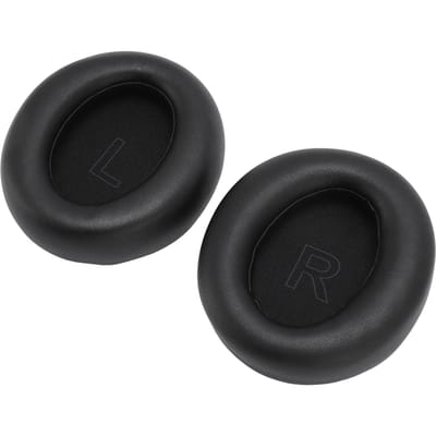 Coussinets de rechange en cuir protéiné pour écouteurs Anker Soundcore Life Q30 Q35 noir