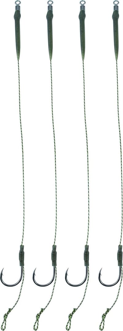 Boilie Rig Karpers - Voorvak Rig - Vissen Op Karpers - Extra Scherpe Haken - 20 cm - 10 Stuks