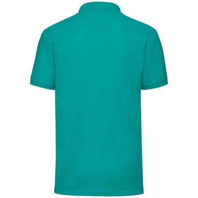 Fruit of the Loom Heren Piqué Polo Shirt (Smaragd)
