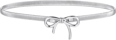 Elegante Metalen Tailleband voor Dames, Verstelbare Modegordel voor Jurken, Jeans en Overhemden