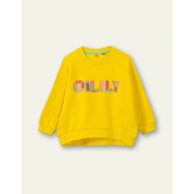 Oilily Hogo - Sweater - Meisjes - Geel - 116/6yr